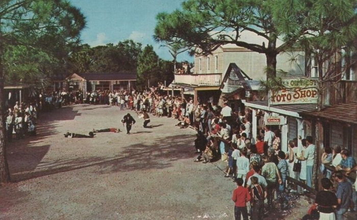 Floridaland - Vintage Postcard